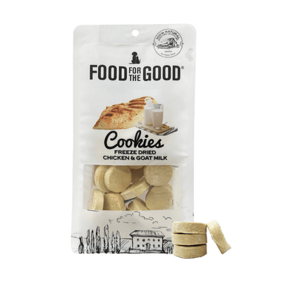 Freeze-Dried Chicken & Goat Milk Pet Cookies - Gut-Friendly Treats