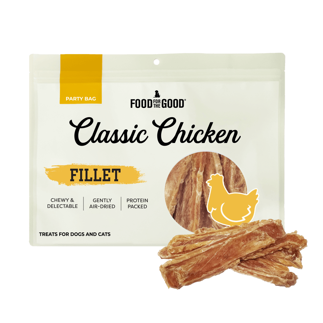 Party Bag Chicken Fillet Treats for Dogs & Cats - Grain-Free
