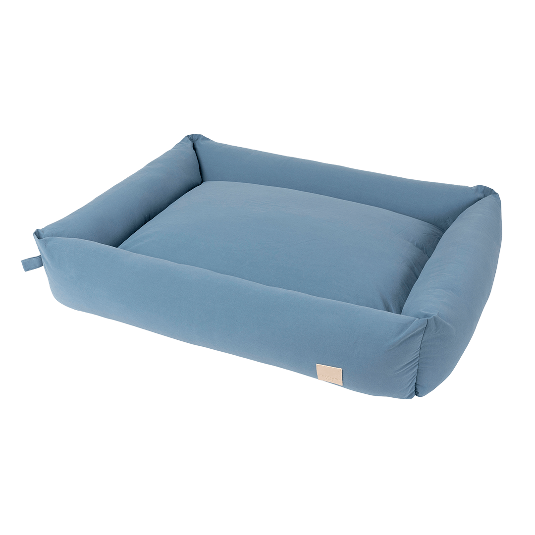 FuzzYard Life Premium Lounge Bed - French Blue
