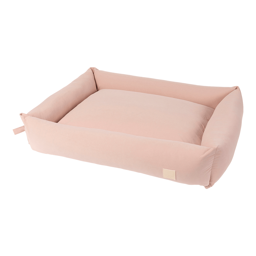 FuzzYard Life Premium Lounge Bed - Soft Blush