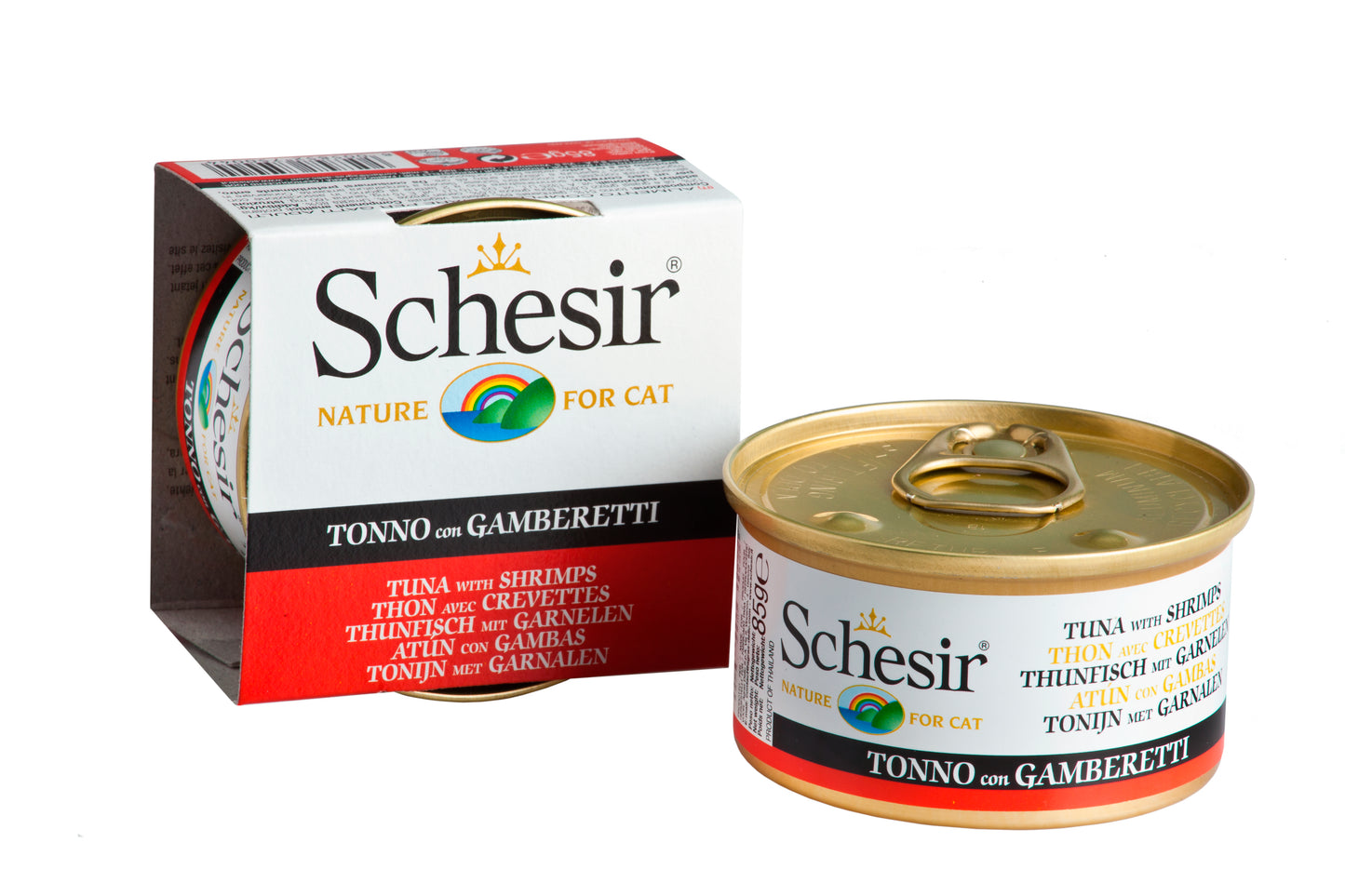 Schesir Tuna Shrimp Cat Food in Jelly - Premium Wet Food