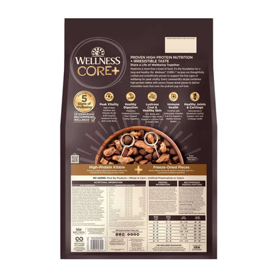 Wellness CORE RawRev Wild Game Grain-Free Dog Food with Freeze-Dried Raw Lamb Pieces