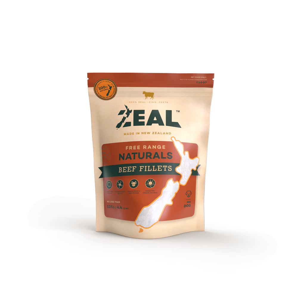 Zeal Free Range Beef Fillets Dog Treats