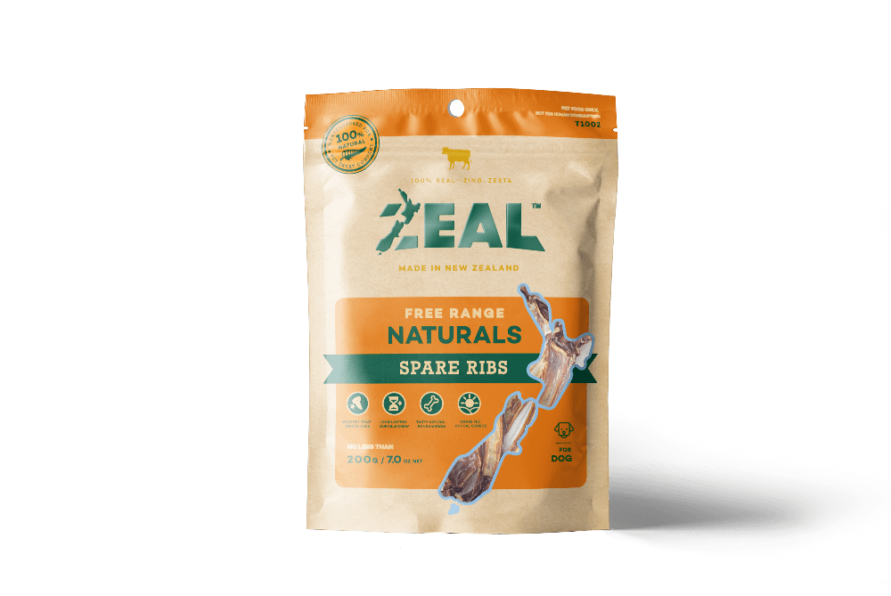 ZealFreeRangeSpareRibsDogTreats