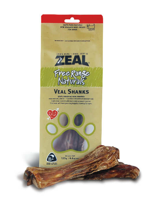 ZealFreeRangeVealShanksDogTreats