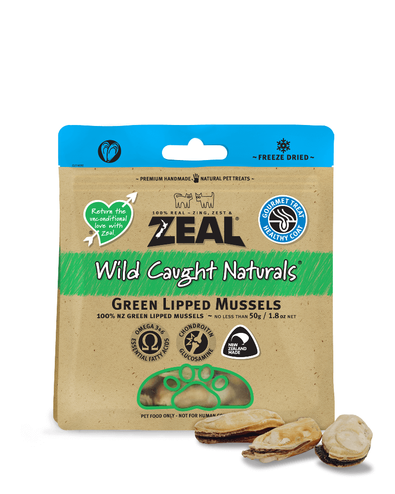Zeal Green Lipped Mussel Dog and Cat Treats
