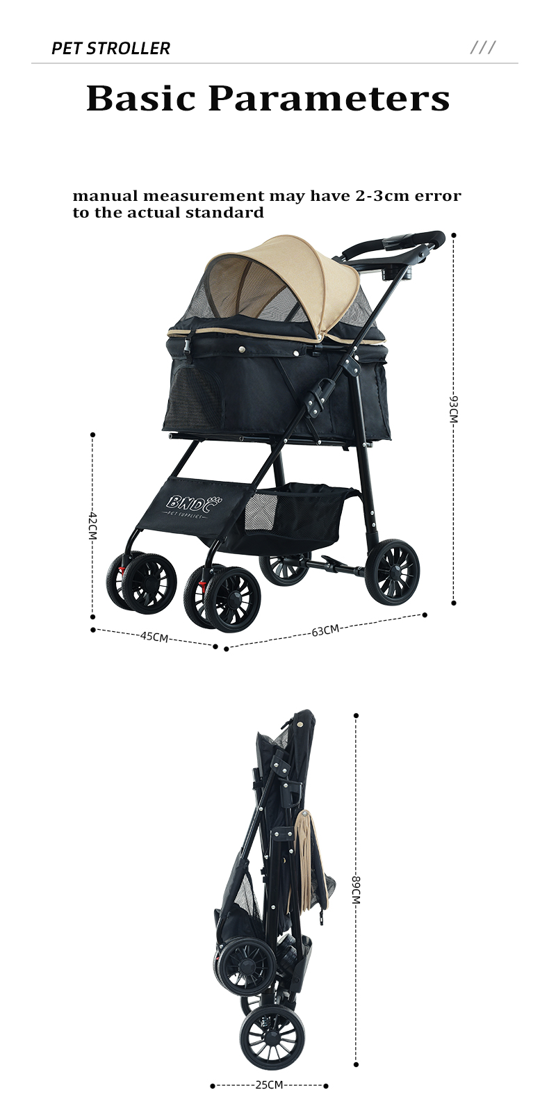 BNDC Pet Stroller 102