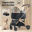 BNDC Pet Stroller 301 (Black Khaki)