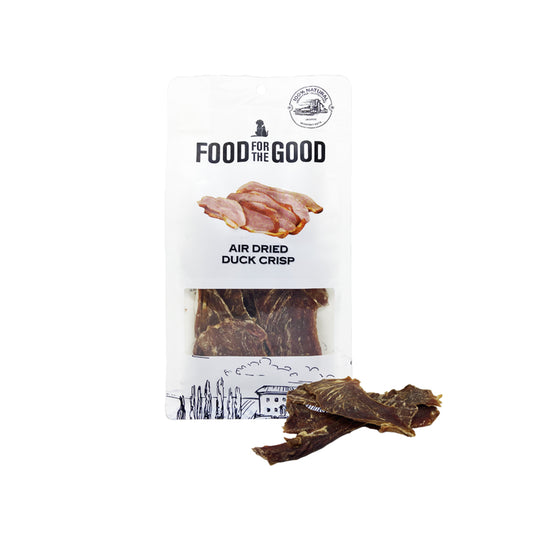 Food For The Good Air Dried Duck Crisp Cat & Dog Treats