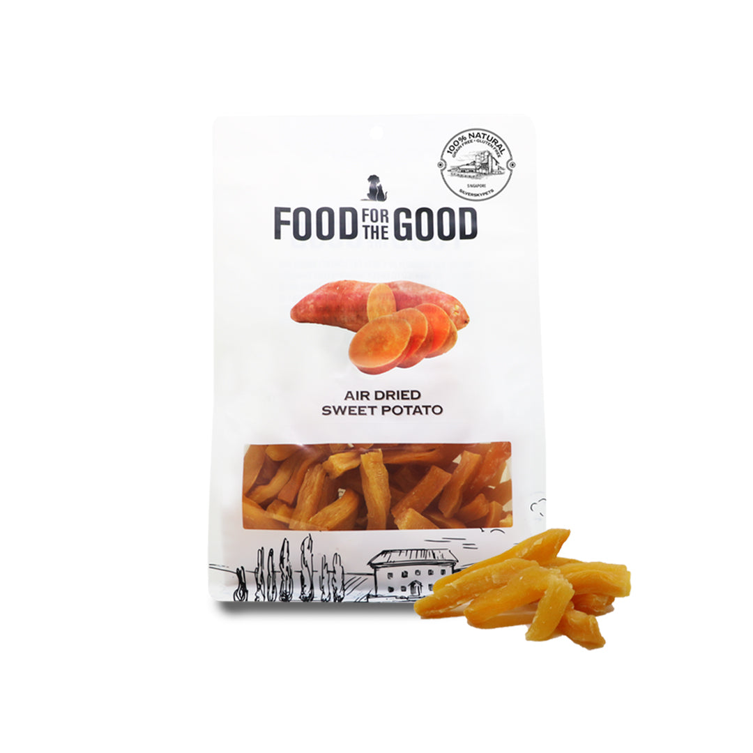 Food For The Good Air Dried Sweet Potato Cat & Dog Treats