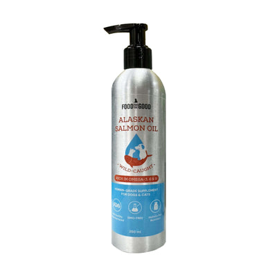 Food For The Good Alaskan Salmon Oil for Dogs & Cats