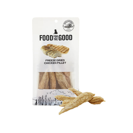 Food For The Good Freeze Dried Chicken Fillet Cat & Dog Treats