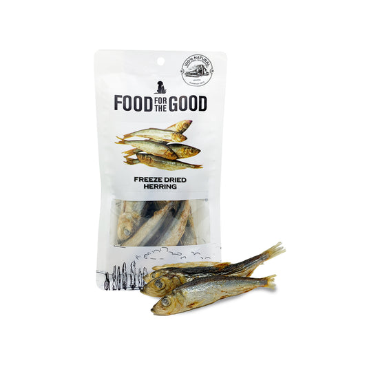 Food For The Good Freeze Dried Herring Cat & Dog Treats