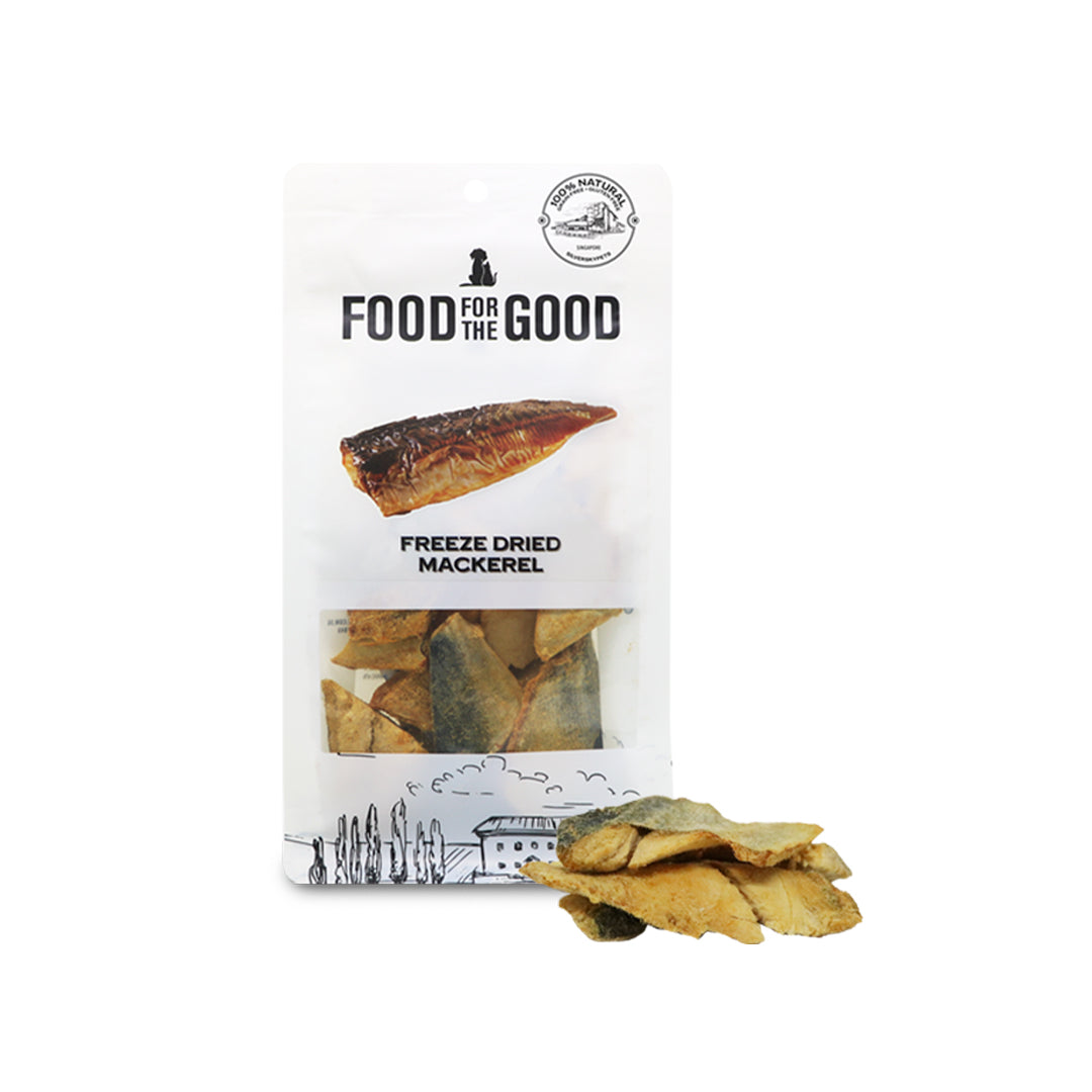 Food For The Good Freeze Dried Mackerel Cat & Dog Treats