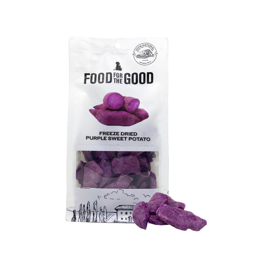 Food For The Good Freeze Dried Purple Sweet Potato Cat & Dog Treats