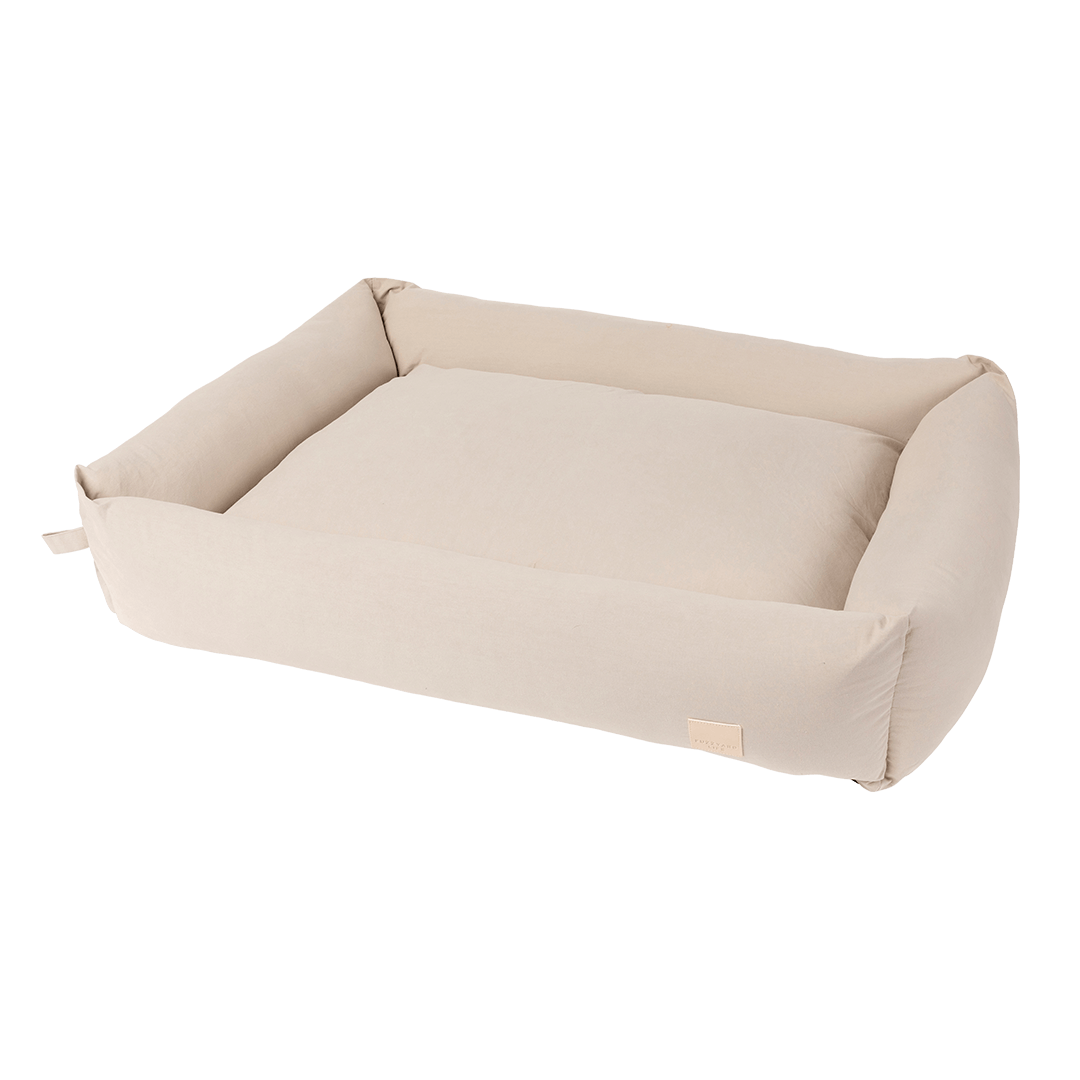 FuzzYard Life Premium Lounge Bed - Sandstone