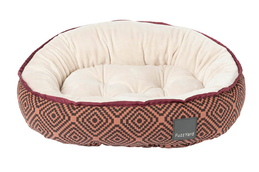 FuzzYard Reversible Bed - Barcelona Maroon