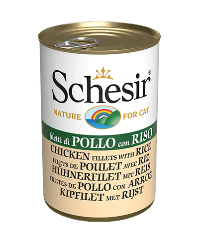 Schesir Chicken Fillet with Rice Jelly canned cat food