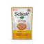 Schesir Chicken Pumpkin Cat Food Pouch - Digestive Support Soup with Lean Protein