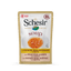 Schesir Salmon Carrot Cat Food Pouch - Omega-3 Rich Soup with Vegetables