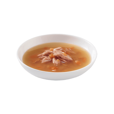 Schesir Tuna Papaya Wet Cat Food Soup - 50g Grain-Free Digestive Support