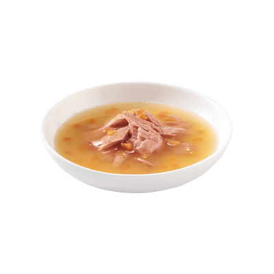 Schesir Tuna Pumpkin Soup Wet Cat Food Pouch - 50g Grain-Free Liquid Recipe