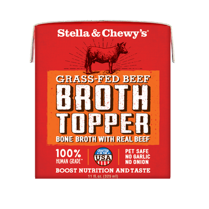 Stella & Chewy's Broth Topper Grass-Fed Beef 