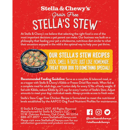 Stella & Chewy's Cage-Free Chicken Recipe Stew