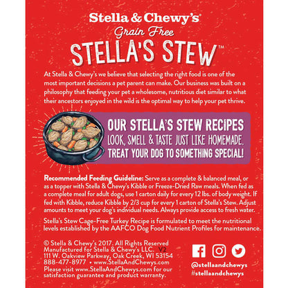 Stella & Chewy's Cage-Free Turkey Recipe Stew