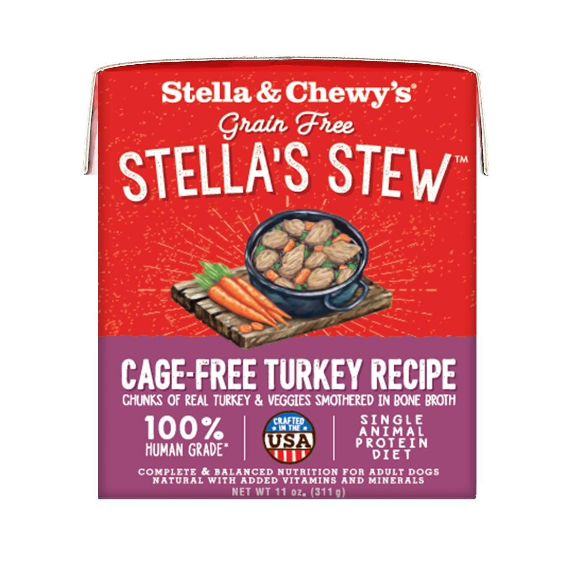 Stella & Chewy's Cage-Free Turkey Recipe Stew