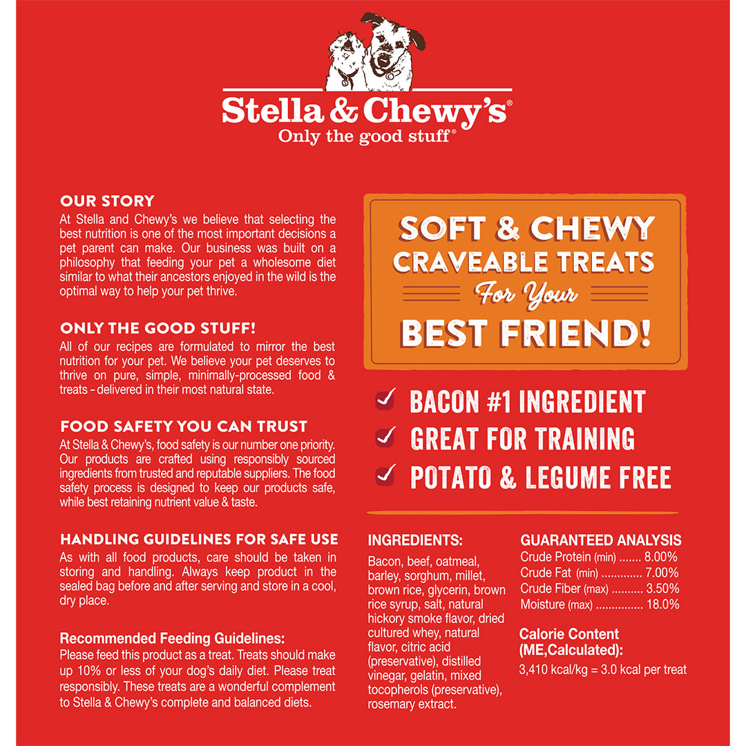 Stella & Chewy’s Bacon & Beef Recipe Dog Treats