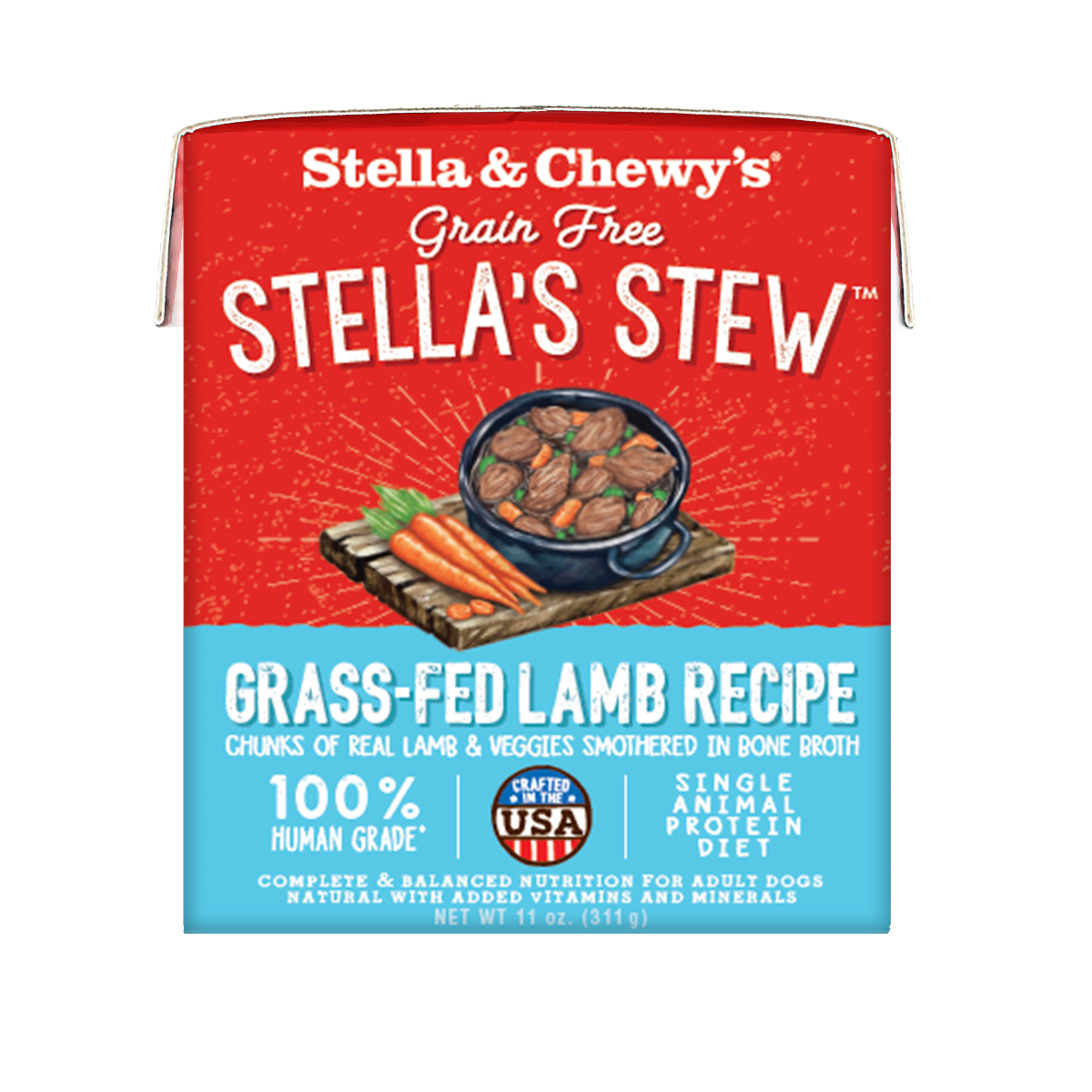 Stella & Chewy's Grass-Fed Lamb Recipe Stew