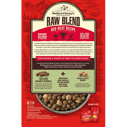 Stella & Chewy's Red Meat Recipe Freeze-Dried Raw Blend Grain-Free Kibble