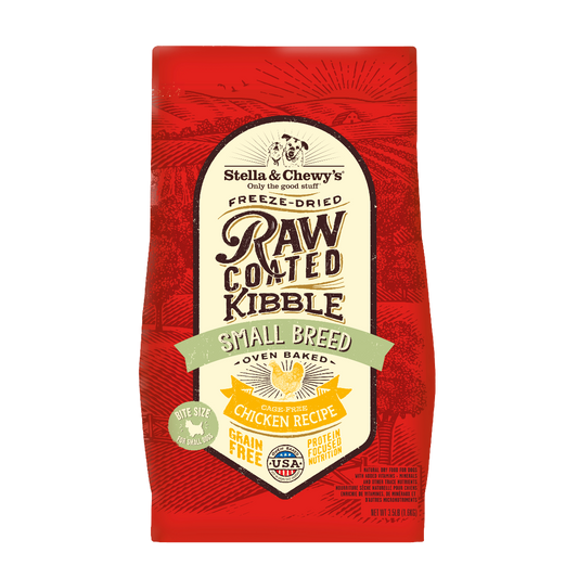 Stella & Chewy's Small Breed Freeze-Dried Raw Coated Kibble Cage-Free Chicken Grain-Free Dry Food