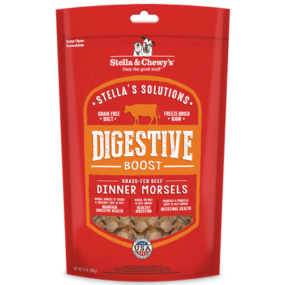 Stella & Chewy's Stella's Solutions Digestive Boost Beef Freeze-Dried Raw Mixers & Toppers