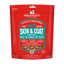 Stella & Chewy's Skin & Coat Support freeze-dried raw dog meal with lamb and salmon for healthy coats.