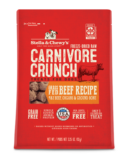 Stella and Chewy's Beef Freeze-Dried Raw Dog Treats