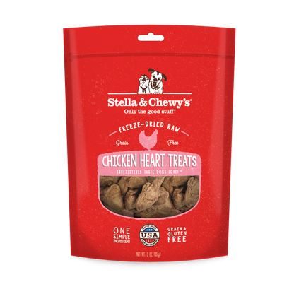 Stella and Chewy's Chicken Heart Dog Treats