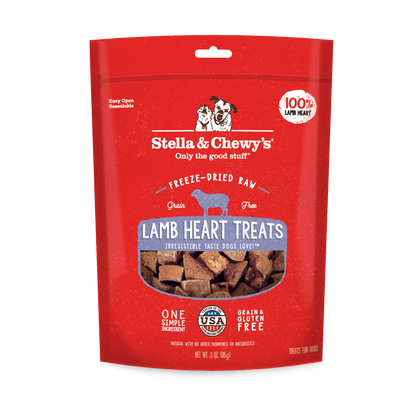 Stella and Chewy's Lamb Heart Dog Treats