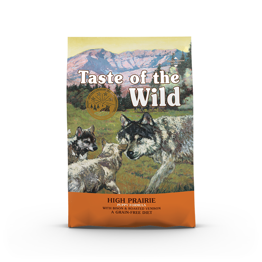 Taste of The Wild High Prairie Puppy Roasted Bison & Roasted Venison Puppy Dry Food