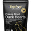 The Paw Grocer Black Label Duck Heart Cat & Dog Treats