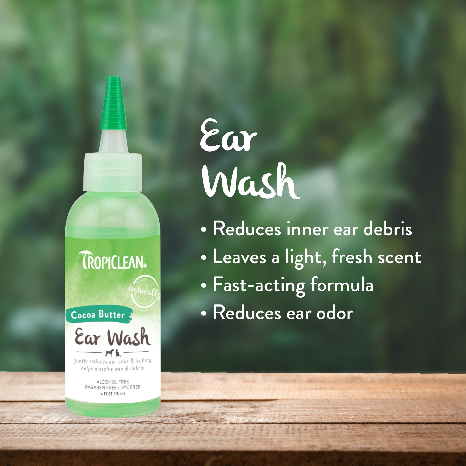 pet ear wash alcohol free