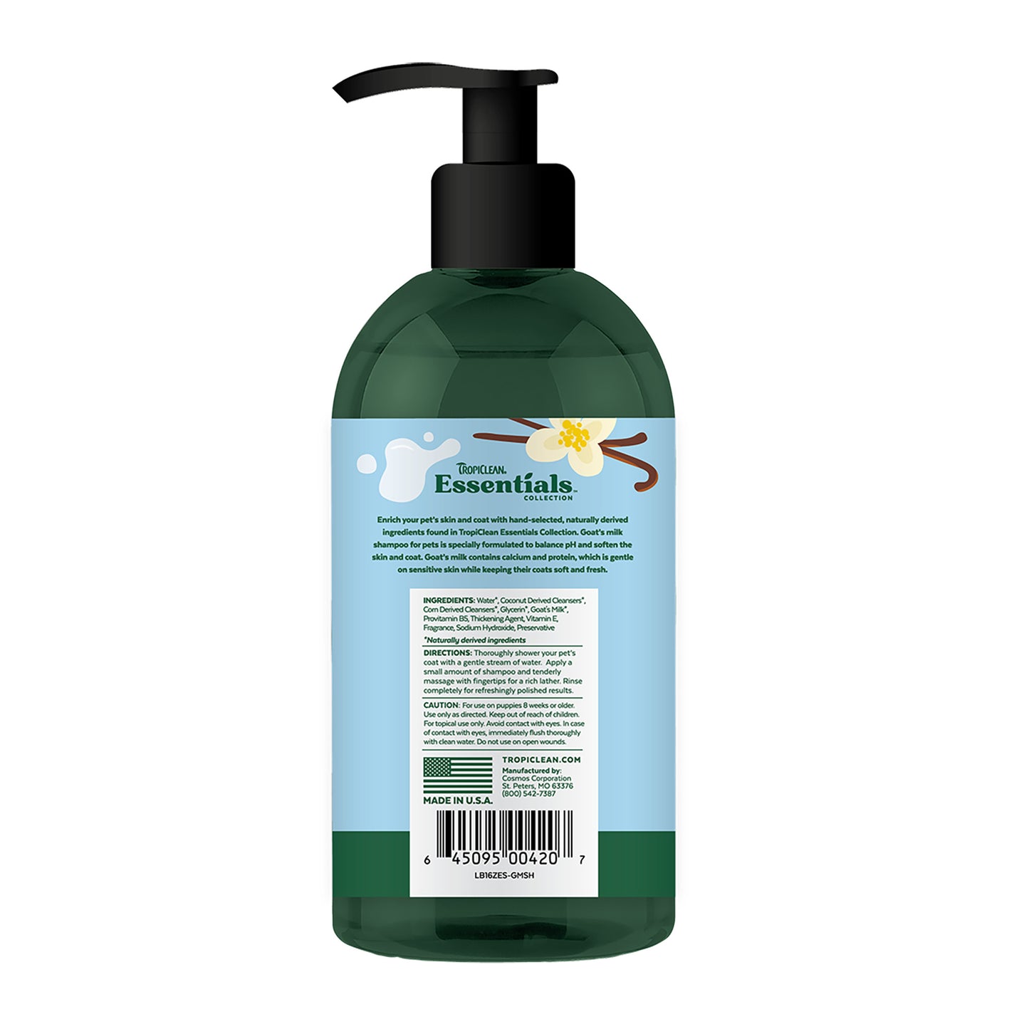 goat milk pet shampoo