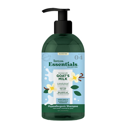 goat milk pet shampoo