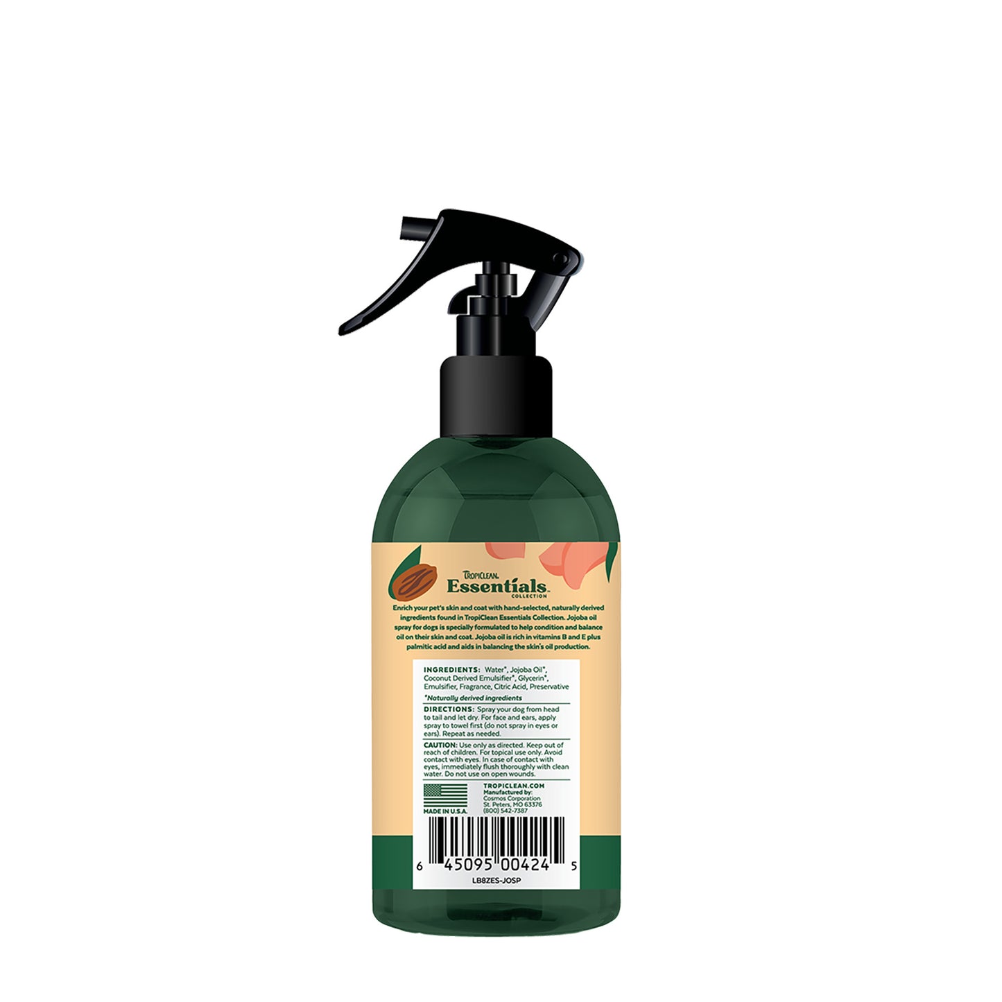 Jojoba Oil Deodorizing Pet Spray