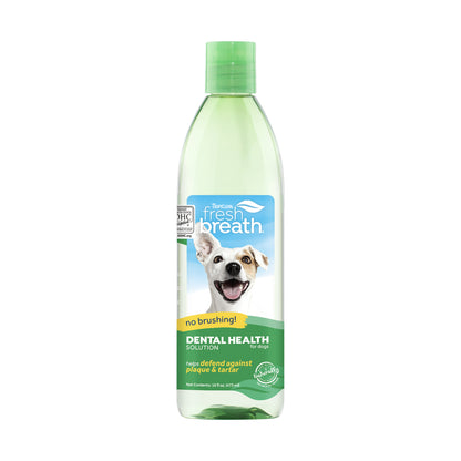 TropiClean Fresh Breath Dental Health Solution for Dogs