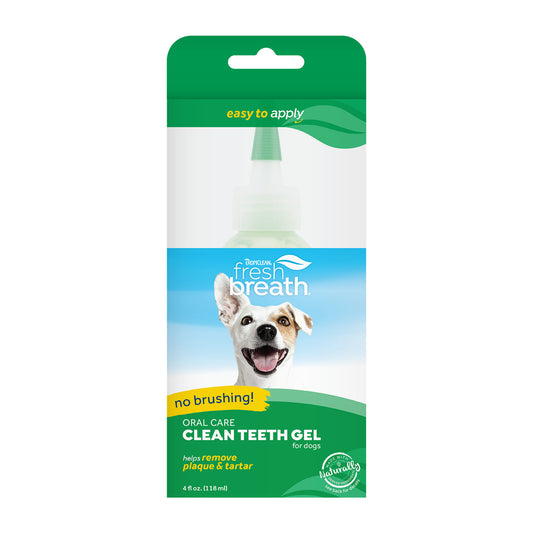 tropiclean fresh breath dog dental gel