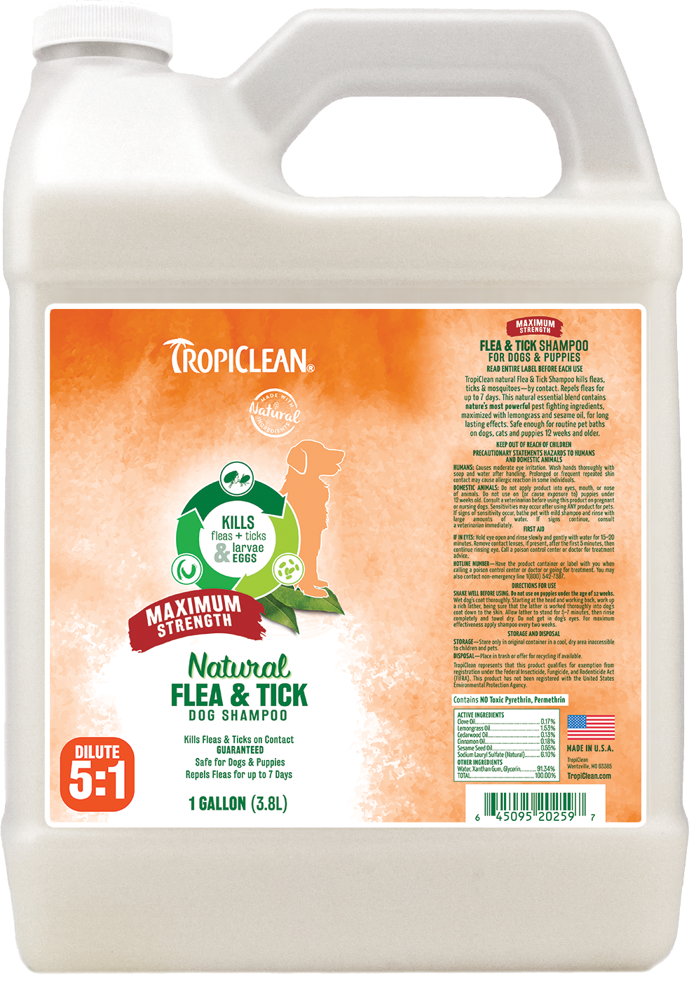 flea and tick shampoo