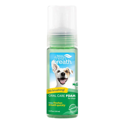 tropiclean oral care foam