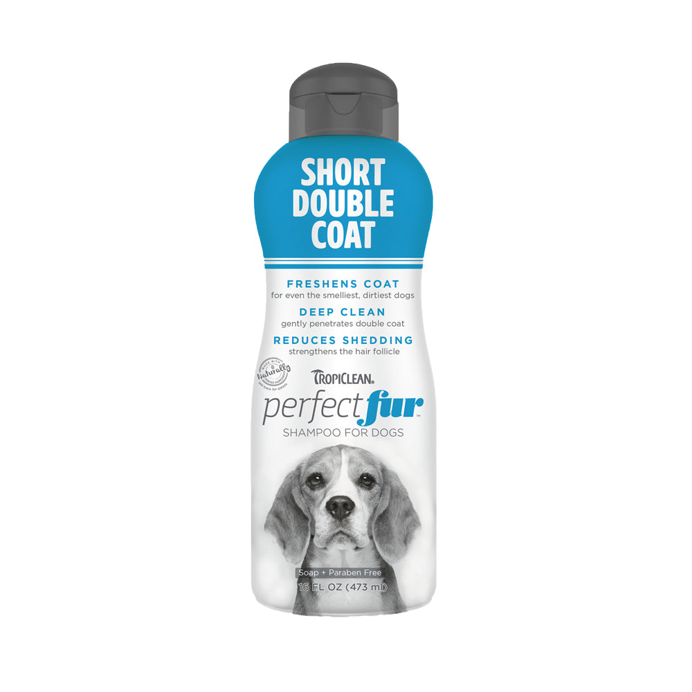 tropiclean short double coat pet shampoo